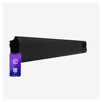 Blumfeldt Cosmic Beam Smart 24, infračervený ohřívač, 2400 W, ovládání přes aplikaci, černý