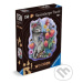 Kouzelná kočka (Dřevěné puzzle) - puzzle z kategorie Zvířata
