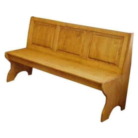 Unis Dřevěná lavice plná velká 00529