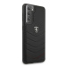 Ferrari FEHQUHCS21MBK hard silikonové pouzdro Samsung Galaxy S21 PLUS 5G black Off Track Quilted