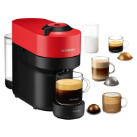 Kapslový kávovar Krups Nespresso Vertuo Pop XN920510 červený