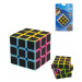 Hra Rubikova kostka černá 6,5cm dětský hlavolam plast