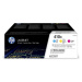 HP 410X CYM Tri-Pack LJ Toner Cartridge Vícebarevná