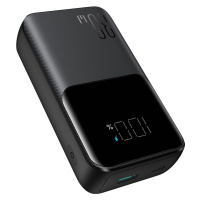 Joyroom mini powerbanka JR-PBC06 s integrovanými kabely USB-C / Lightning 30W 10000mAh - bílá