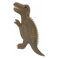 PafDog Dinosaurus Gerry Hračka pro psy z kůže a juty, 30 cm