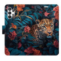 iSaprio Flip pouzdro Flower Jaguar 02 pro Samsung Galaxy A32