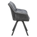 LuxD Designová židle Joe, antracit