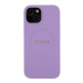 Guess hard kryt na iPhone 15 6.1" Purple Saffiano MagSafe