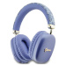 Sluchátka Guess Bluetooth on-ear headphones GUBHK1GCTCSU purple Gcube Metallic Script Logo (GUBH
