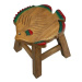 Dřevěná dětská stolička - RYBA TVAROVANÁ