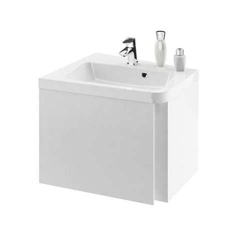 RAVAK Koupelnová skříňka pod umyvadlo SD 650 10° L bílá