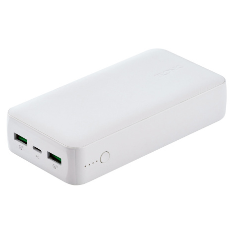 Tronic® Powerbanka 20 000 mAh, Usb-C PD, Usb-A Quick Charge™ 3.0 (bílá)