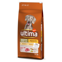 Ultima granule - 11 + 3 kg / 10 + 2 kg/ 5,5 + 1,5 kg/ 15 + 3 kg - Medium / Maxi Adult hovězí pro