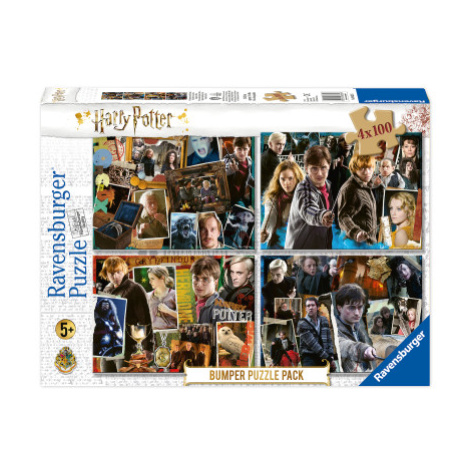 Puzzle Harry Potter set 4x100 dílků RAVENSBURGER
