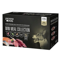 PrimaDog Mini Meal filety s jehněčím, rybou a zvěřinou ve šťávě 12 × 85 g