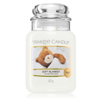 Yankee Candle Massachusetts USA Vonná svíčka Yankee Candle Soft Blanket Classic Velká 623g