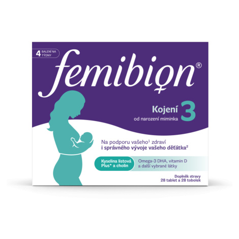 FEMIBION 3 Kojení 28 tablet + 28 tobolek