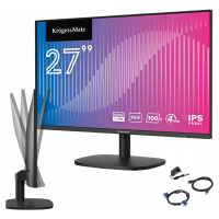 Bezrámečkový monitor Kruger&Matz 27 100Hz Ips Hdmi Vga 16:9 FullHD 4 ms