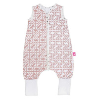 MOTHERHOOD Vak spací mušelinový s kalhotami Pink Classics 12-18m 0,5 tog