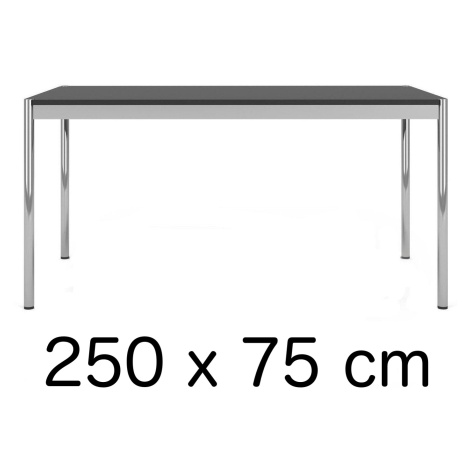 USM designové Haller stoly 75x250cm USM-HALLER