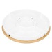 Servírovací talíř | FINCAN | s bílými miskami a otočným podnosem | 30 CM | 984727 Homla