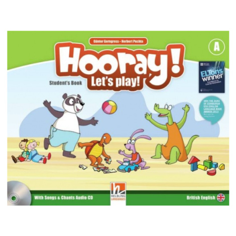 HOORAY, LET´S PLAY! A STUDENT´S BOOK WITH SONGS a CHANTS AUDIO CD Helbling Languages