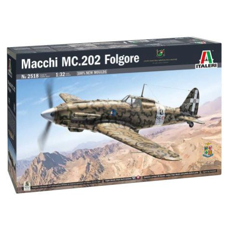 Model Kit letadlo 2518 - MC.202 Folgore (1:32) Italeri