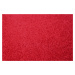 Vopi koberce Nášlapy na schody Eton červený půlkruh, samolepící - 28x65 půlkruh (rozměr včetně o