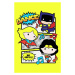 Umělecký tisk Justice League - Dancing Chibi, 26.7 × 40 cm