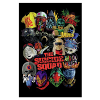 Umělecký tisk Suicide Squad - Icons, (26.7 x 40 cm)