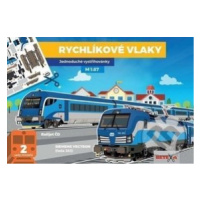 Rychlíkové vlaky (Jednoduché vystřihovánky) - kniha z kategorie Vystřihovánky