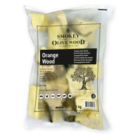 Smokey Olive Wood Špalíky k zauzování ze dřeva pomerančovníku Hmotnost: 1,5 kg