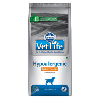 Farmina Vet Life Dog Hypoallergenic s rybami a bramborami - Výhodné balení: 2 x 12 kg