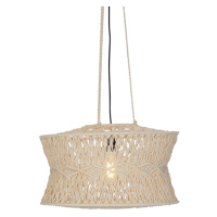 Orientální závěsná lampa natural 50 cm - Leonard