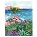 Ilustrace Lone Cypress, Sarah Gesek, 30 × 40 cm