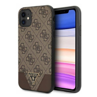 Zadní Kryt Guess pro Apple iPhone 11 Triangle hnědá