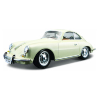 Bburago 1:24 Porsche 356B Coupe (1961) Ivory