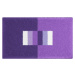 LineaDue CAPRICIO - Koupelnová předložka lila Rozměr: 70x120 cm