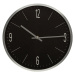 Nástěnné hodiny STYL černá Ø 30 cm Mybesthome