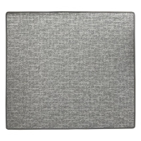 Vopi koberce Kusový koberec Alassio šedý čtverec - 250x250 cm