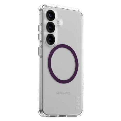 PanzerGlass® CARE kryt Samsung Galaxy S25 Urban Combat čirý/fialový QI (Plum Purple)