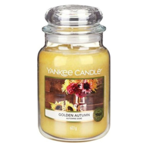 Yankee Candle Zlatý podzim Svíčka ve skleněné dóze 623 g