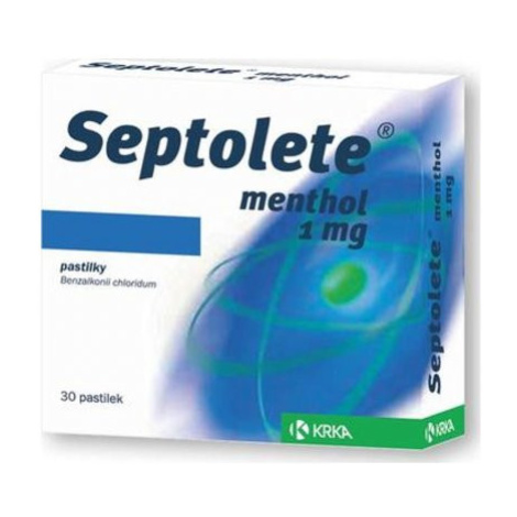 Septolete Menthol 30 pastilek