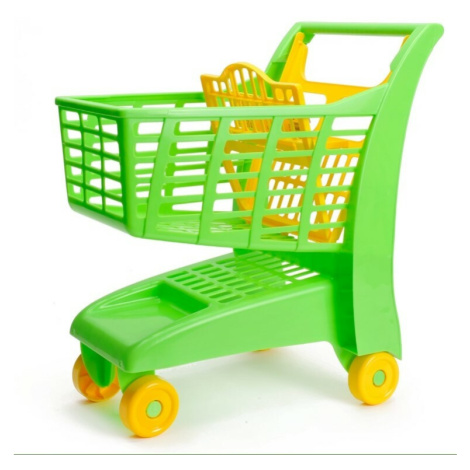 Androni Nákupní vozík se sedadlem - zelený