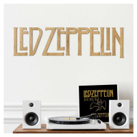 Dřevěný obraz - Logo Led Zeppelin