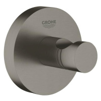 Háček Grohe Essentials kartáčovaný hard graphite G40364AL1