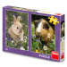 KRÁLÍČEK A MORČE 2x48 Puzzle FSC MIX (381681)