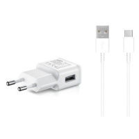 Samsung cestovní nabíječka 15W + USB-C datový kabel White (Bulk)