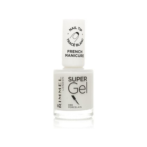 RIMMEL LONDON Super Gel French Manicure 090 Porcelain 12 ml