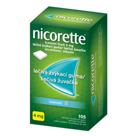 Volně prodejné léky Nicorette